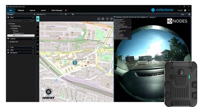 Real-Time Personnel Tracking with IONODES Body Cameras in Milestone XProtect