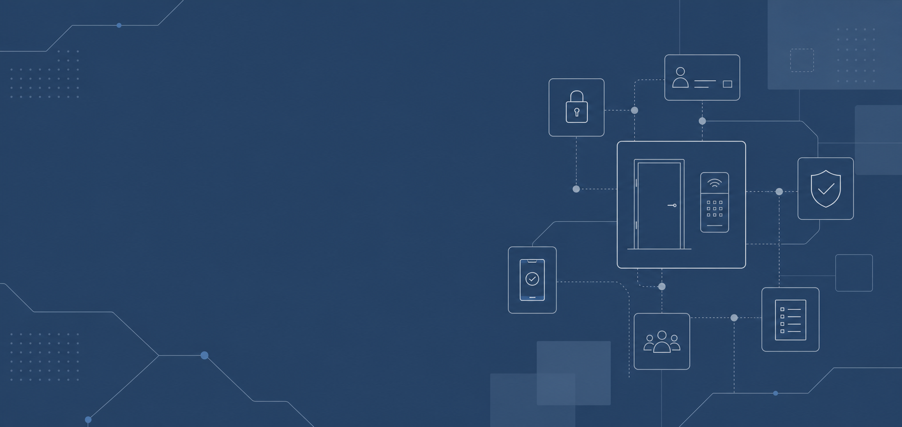 Abstract Background for Hero Header  Access Control Page