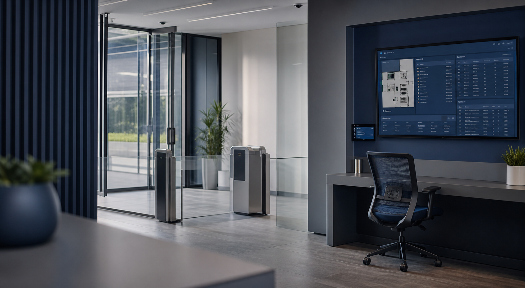 Office Access Control System Background