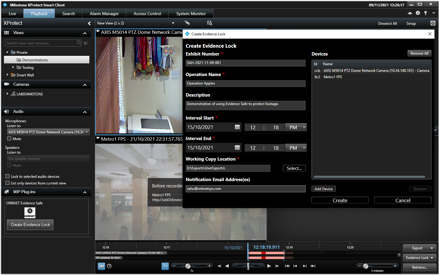 XProtect Smart Client Integration