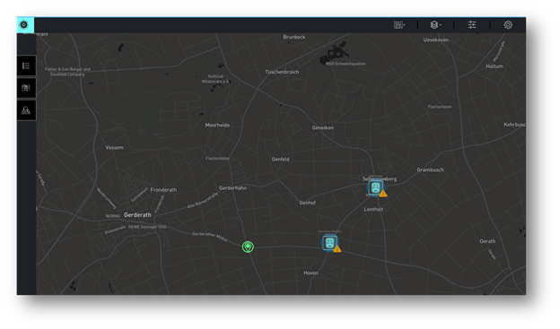 Objects shown on Live Maps