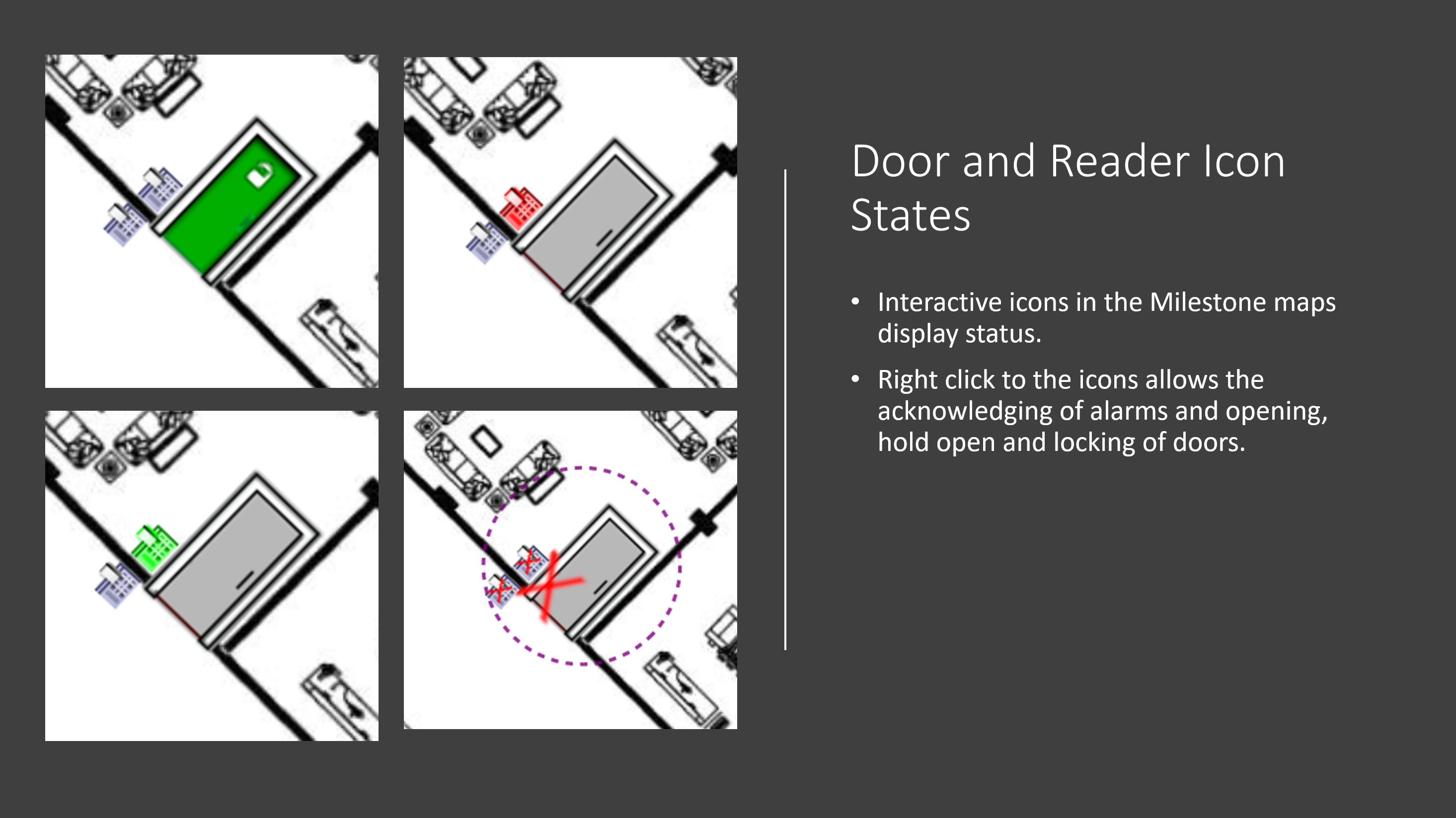 Door and Reader Icons