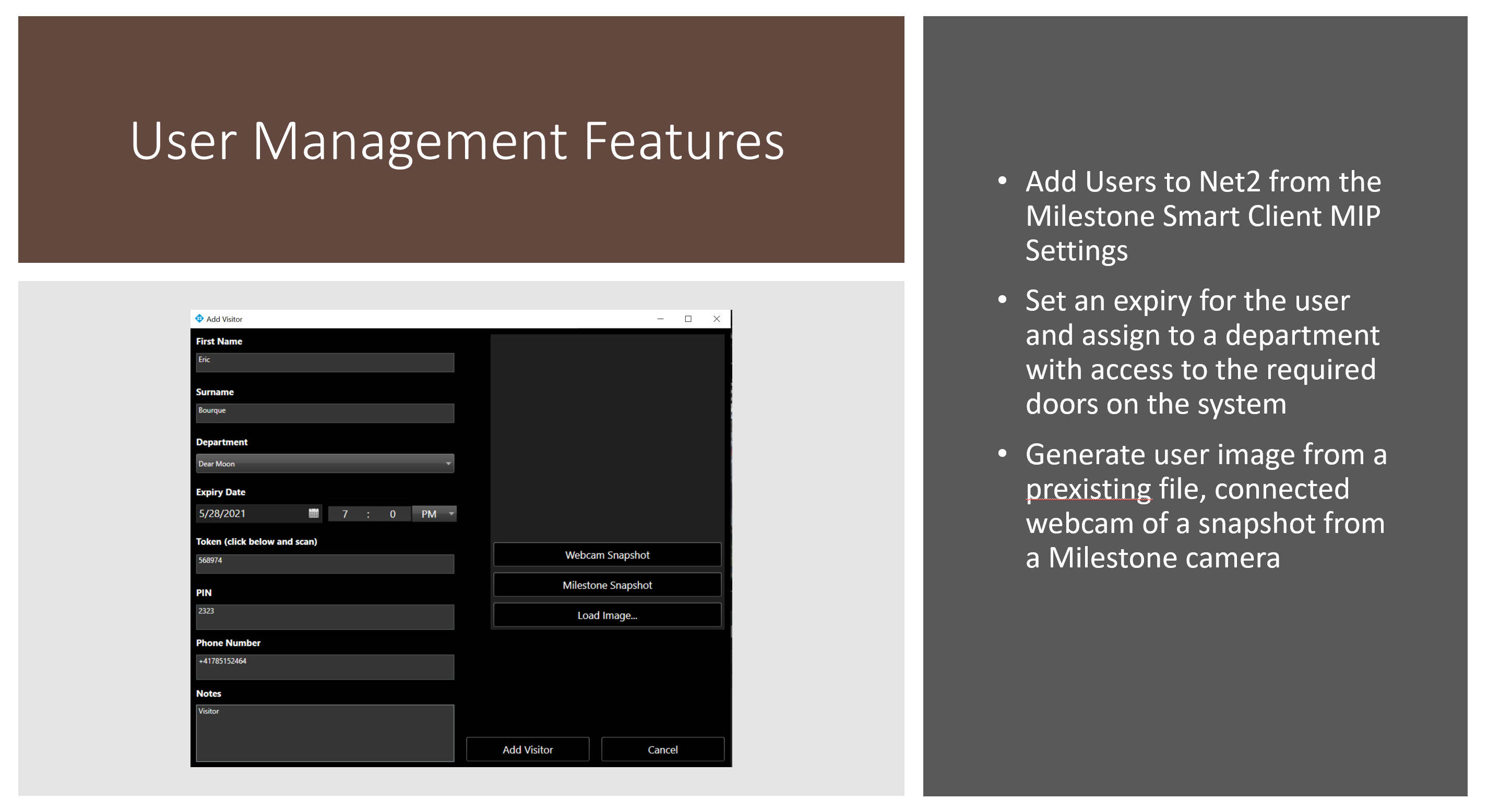 Visitor Management